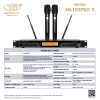 MICRO KHÔNG DÂY TD MI-102PRO X ( BẢN NÂNG CẤP 2026) ( MÀU ĐEN)